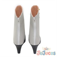 画像4: 2.5周年記念　鏡音リン　コスプレ靴　プロジェクトセカイ カラフルステージ！ feat. 初音ミク　コスプレブーツ　JUJUcosplay (4)