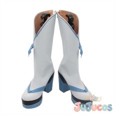画像2: 和楽チセ　コスプレ靴　ブルーアーカイブ　コスプレブーツ　JUJUcosplay (2)