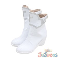 画像4: アスナ　結城明日奈　SAO　コスプレ靴　ソードアート・オンライン　コスプレブーツ　JUJUcosplay (4)