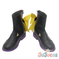 画像2: Vtuber　紫咲シオン　ブライト衣装　コスプレ靴　バーチャルYouTuber　コスプレブーツ　JUJUcosplay (2)