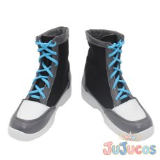 画像2: 空井サキ　コスプレ靴　ブルーアーカイブ　コスプレブーツ　JUJUcosplay (2)