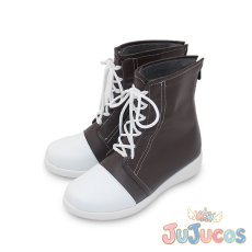 画像3: Vtuber　七詩ムメイ　カジュアル衣装　コスプレ靴　バーチャルYouTuber　コスプレブーツ　JUJUcosplay (3)