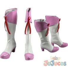 画像1: 星空みゆき(キュアハッピー)　コスプレ靴　スマイルプリキュア!　コスプレブーツ　JUJUcosplay (1)