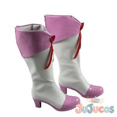 画像3: 星空みゆき(キュアハッピー)　コスプレ靴　スマイルプリキュア!　コスプレブーツ　JUJUcosplay (3)