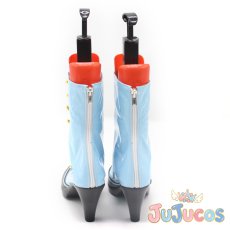 画像4: 巡音ルカ　2.5周年お祝い　コスプレ靴　プロジェクトセカイ カラフルステージ！ feat. 初音ミク　コスプレブーツ　JUJUcosplay (4)