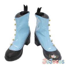 画像2: 2.5周年記念　青柳冬弥　コスプレ靴　プロジェクトセカイ カラフルステージ！ feat. 初音ミク　コスプレブーツ　JUJUcosplay (2)