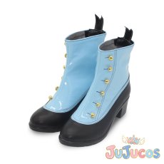 画像3: 2.5周年記念　青柳冬弥　コスプレ靴　プロジェクトセカイ カラフルステージ！ feat. 初音ミク　コスプレブーツ　JUJUcosplay (3)