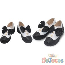 画像1: 浦和ハナコ　コスプレ靴　ブルーアーカイブ　コスプレブーツ　JUJUcosplay (1)