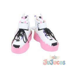 画像2: VTuber　Mococo Abyssgard(モココ・アビスガード)　コスプレ靴　バーチャルYouTuber　コスプレブーツ　JUJUcosplay (2)