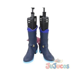 画像2: VTuber　ブライト衣装　雪花ラミィ　コスプレ靴　バーチャルYouTuber　コスプレブーツ　JUJUcosplay (2)