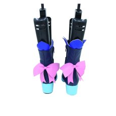 画像4: VTuber　ブライト衣装　雪花ラミィ　コスプレ靴　バーチャルYouTuber　コスプレブーツ　JUJUcosplay (4)