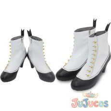 画像1: 2.5周年記念　初音ミク　鳳えむ　日野森雫　暁山瑞希　コスプレ靴　プロジェクトセカイ カラフルステージ！ feat. 初音ミク　コスプレブーツ　JUJUcosplay (1)