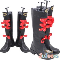 画像1: グランブルーファンタジー　カリオストロ　コスプレ靴　GRANBLUE FANTASY　コスプレブーツ　JUJUcosplay (1)