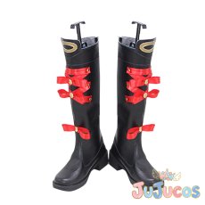 画像2: グランブルーファンタジー　カリオストロ　コスプレ靴　GRANBLUE FANTASY　コスプレブーツ　JUJUcosplay (2)