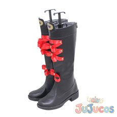 画像4: グランブルーファンタジー　カリオストロ　コスプレ靴　GRANBLUE FANTASY　コスプレブーツ　JUJUcosplay (4)