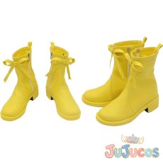 画像1: イブキ　コスプレ靴　ブルーアーカイブ　コスプレブーツ　JUJUcosplay (1)