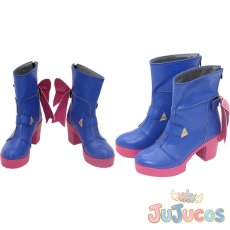 画像1: VTuber　鷹嶺ルイ　ブライト衣装　コスプレ靴　バーチャルYouTuber　コスプレブーツ　JUJUcosplay (1)