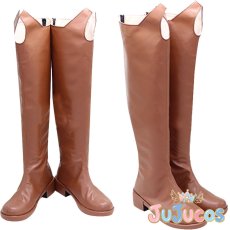 画像1: 妖精弓手　コスプレ靴　ゴブリンスレイヤー　コスプレブーツ　JUJUcosplay (1)