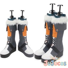 画像1: 安守ミノリ　コスプレ靴　ブルーアーカイブ　コスプレブーツ　JUJUcosplay (1)