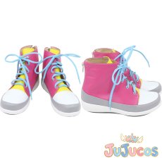 画像1: あんスタ　天使のジャンプ　姫宮桃李　コスプレ靴　あんさんぶるスターズ！　コスプレブーツ　JUJUcosplay (1)