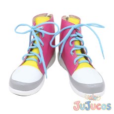 画像2: あんスタ　天使のジャンプ　姫宮桃李　コスプレ靴　あんさんぶるスターズ！　コスプレブーツ　JUJUcosplay (2)