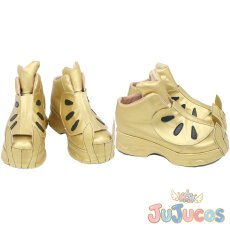 画像1: ライム　コスプレ靴　ポケットモンスター スカーレット・バイオレット　コスプレブーツ　JUJUcosplay (1)