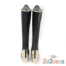 画像4: ポムフィオーレ寮　ルーク・ハント　Rook Hunt　マスカレードドレス　コスプレ靴　ツイステッドワンダーランド　コスプレブーツ　JUJUcosplay (4)