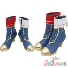 画像1: VTuber　月ノ美兎　FANTASIA　コスプレ靴　バーチャルYouTuber　コスプレブーツ　JUJUcosplay (1)