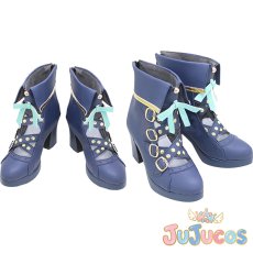 画像1: 森久保乃々　＋ギフト・フォー・アンサー　コスプレ靴　アイドルマスター シンデレラガールズ　コスプレブーツ　JUJUcosplay (1)