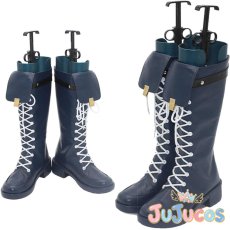 画像1: 伊草ハルカ　コスプレ靴　ブルーアーカイブ　コスプレブーツ　JUJUcosplay (1)