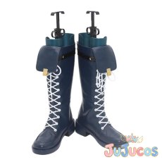 画像2: 伊草ハルカ　コスプレ靴　ブルーアーカイブ　コスプレブーツ　JUJUcosplay (2)