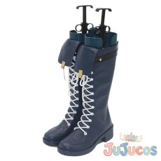 画像3: 伊草ハルカ　コスプレ靴　ブルーアーカイブ　コスプレブーツ　JUJUcosplay (3)