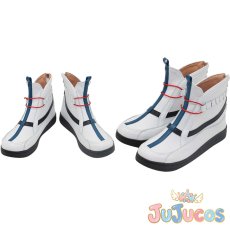 画像1: VTuber　鏑木ろこ　コスプレ靴　バーチャルYouTuber　コスプレブーツ　JUJUcosplay (1)