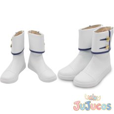 画像1: コレット・ブルーネル　コスプレ靴　テイルズオブシンフォニア　コスプレブーツ　JUJUcosplay (1)