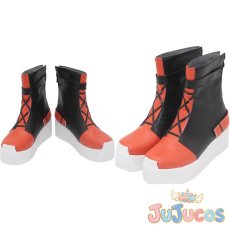 画像1: 東雲彰人　オータムキャンプジャケット　冬の夜の語らい　コスプレ靴　プロジェクトセカイ カラフルステージ！ feat. 初音ミク　コスプレブーツ　JUJUcosplay (1)