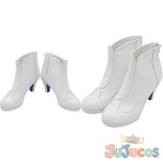 画像1: FGO　救世主トネリコ　雨の魔女トネリコ　8周年記念　コスプレ靴　Fate/Grand Order　コスプレブーツ　JUJUcosplay (1)