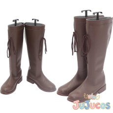 画像1: ヴィルヘイズ　コスプレ靴　ひきこまり吸血姫の悶々　コスプレブーツ　JUJUcosplay (1)