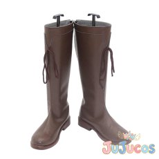 画像2: ヴィルヘイズ　コスプレ靴　ひきこまり吸血姫の悶々　コスプレブーツ　JUJUcosplay (2)