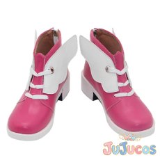 画像2: VTuber　月ノ美兎　にっこり^^調査隊のテーマ　コスプレ靴　バーチャルYouTuber　コスプレブーツ　JUJUcosplay (2)