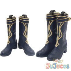 画像1: ジェリーフィッシュ・タキシード　舞台裏の錬金術師　神代類　コスプレ靴　プロジェクトセカイ カラフルステージ！ feat. 初音ミク　コスプレブーツ　JUJUcosplay (1)