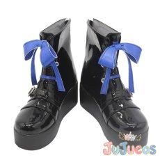 画像2: VTuber　天音かなた　地雷系衣装　コスプレ靴　バーチャルYouTuber　コスプレブーツ　JUJUcosplay (2)