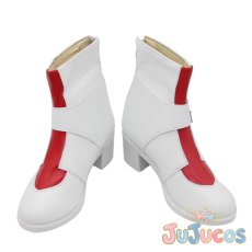 画像2: ゼイユ　コスプレ靴　ポケットモンスター スカーレット・バイオレット　コスプレブーツ　JUJUcosplay (2)