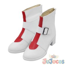 画像3: ゼイユ　コスプレ靴　ポケットモンスター スカーレット・バイオレット　コスプレブーツ　JUJUcosplay (3)