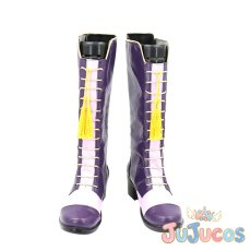 画像2: シルバー（Silver）　ラビット・ウェア　コスプレ靴　ツイステッドワンダーランド　コスプレブーツ　JUJUcosplay (2)