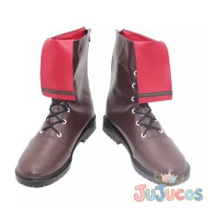 画像2: 赤司ジュンコ　コスプレ靴　ブルーアーカイブ　コスプレブーツ　JUJUcosplay (2)