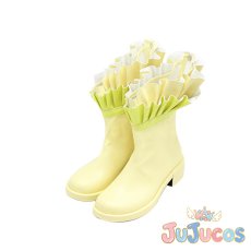 画像4: ココ　コスプレ靴　マーメイドメロディー ぴちぴちピッチ ピュア　コスプレブーツ　JUJUcosplay (4)