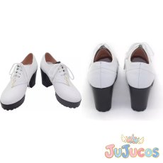 画像1: カーヴェ　コラボ衣装　コスプレ靴　原神(げんしん)　コスプレブーツ　JUJUcosplay (1)