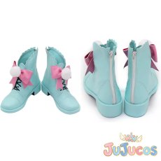 画像1: エペル　ラビット・ウェア　コスプレ靴　ツイステッドワンダーランド　コスプレブーツ　JUJUcosplay (1)