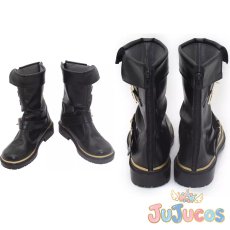 画像1: FINAL FANTASY VII　FF7 リメイク　エアリス・ゲインズブール　コスプレ靴　ファイナルファンタジーVII リメイク　コスプレブーツ　JUJUcosplay (1)