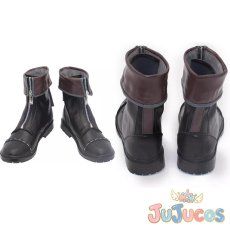 画像1: FFVIIリメイク　クラウド・ストライフ　コスプレ靴　ファイナルファンタジーVII リメイク　コスプレブーツ　JUJUcosplay (1)